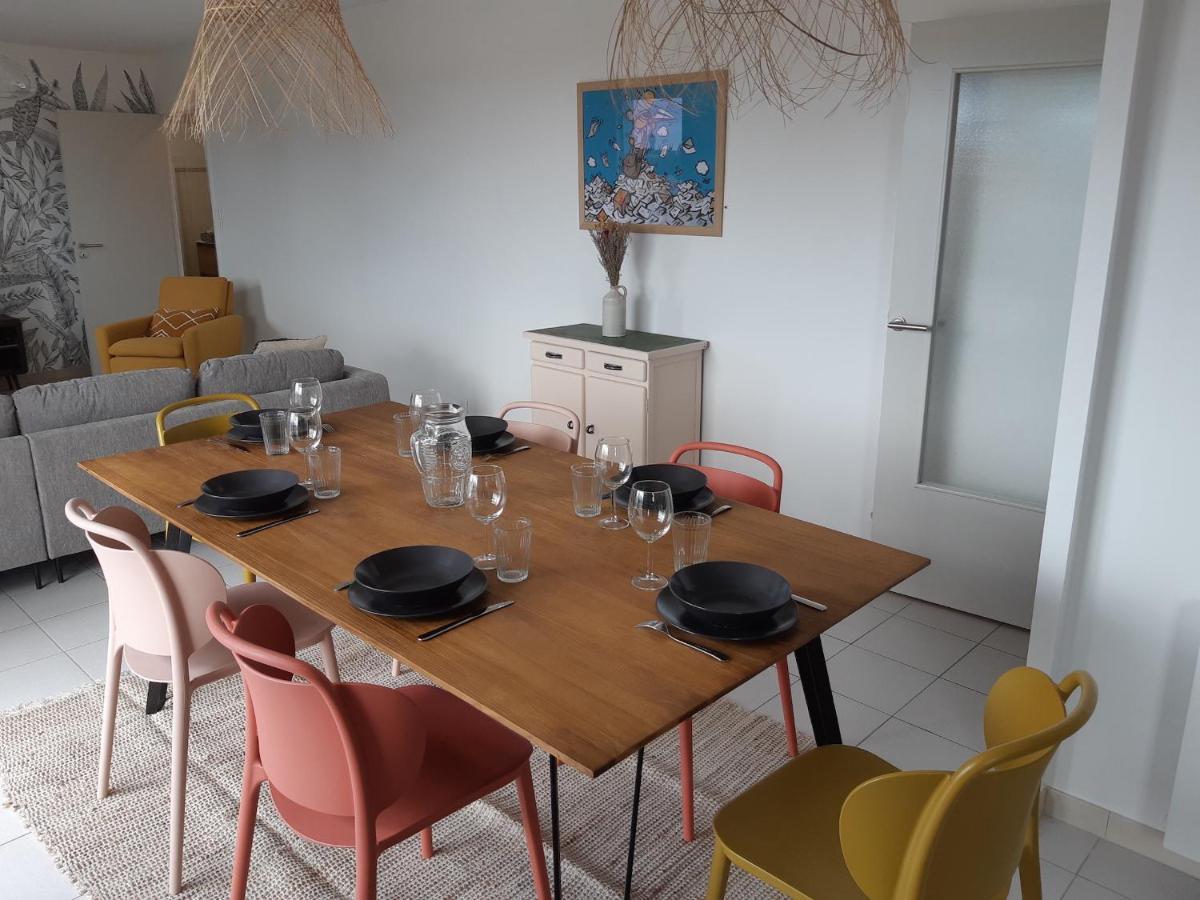 Appart Pour 8 Au Coeur De Noirmoutier - Terrasse Exterior foto